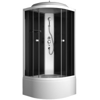 Душевая кабина ODA 8500BT 85x85 стекла тонированные, профиль белый