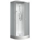 Душевая кабина ODA 8520NM 85x85 стекла матовые, профиль белый