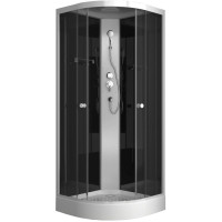 Душевая кабина ODA 8520NT 85x85 стекла тонированные, профиль белый