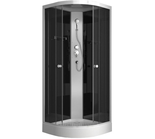 Душевая кабина ODA 8520NT 85x85 стекла тонированные, профиль белый