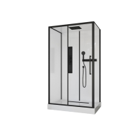 Душевая кабина ODA 8805 120x80 прозрачное стекло