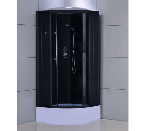 Душевая кабина ODA 8900ST 90x90 тонированное стекло / черный профиль