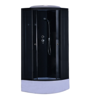 Душевая кабина ODA 8900ST 90x90 тонированное стекло / черный профиль