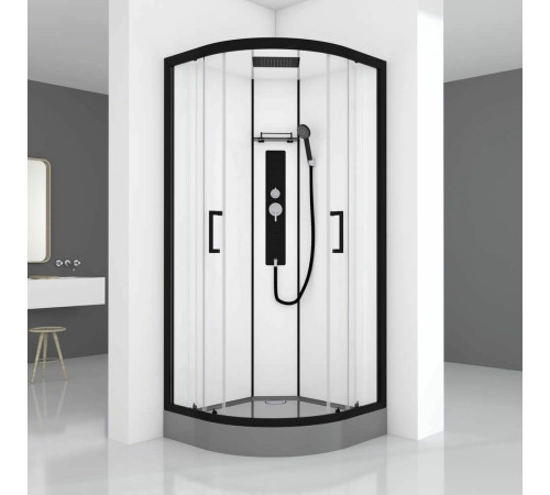 Душевая кабина Black&White Galaxy G8001 (90x90) 