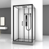 Душевая кабина Black&White Galaxy G8008 (115x90) 