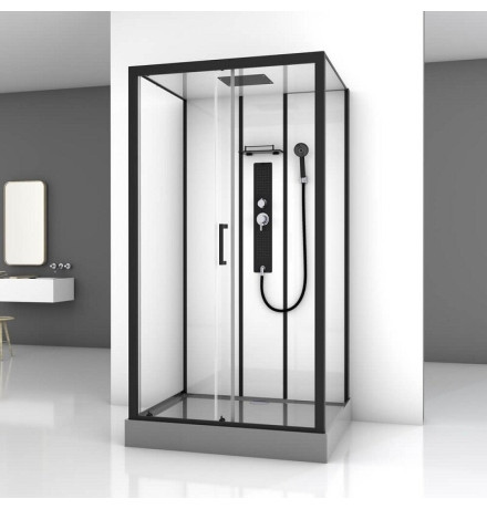 Душевая кабина Black&White Galaxy G8008 (115x90) 