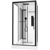 Душевая кабина Black&White Galaxy G8028 (115x90) 