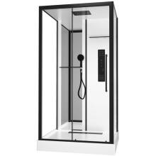 Душевая кабина Black&White Galaxy G8028 (115x90) 