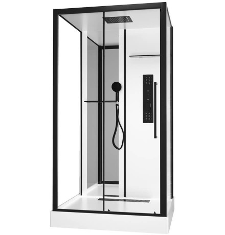 Душевая кабина Black&White Galaxy G8028 (115x90) 