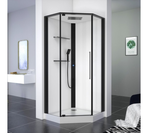 Душевая кабина Black&White Galaxy G8035 (90x90) 