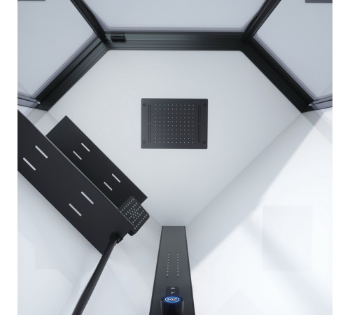 Душевая кабина Black&White Galaxy G8035 (90x90) 