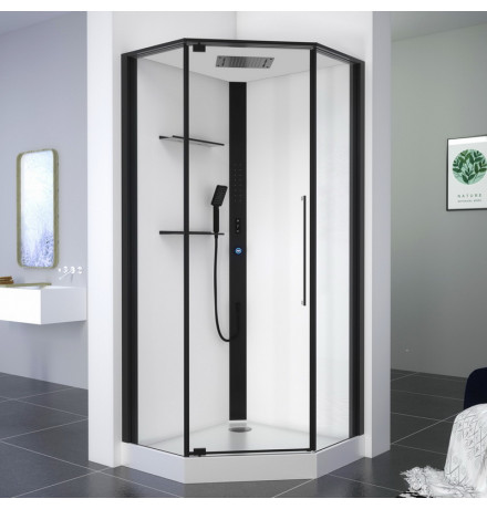 Душевая кабина Black&White Galaxy G8036 (100x100) 