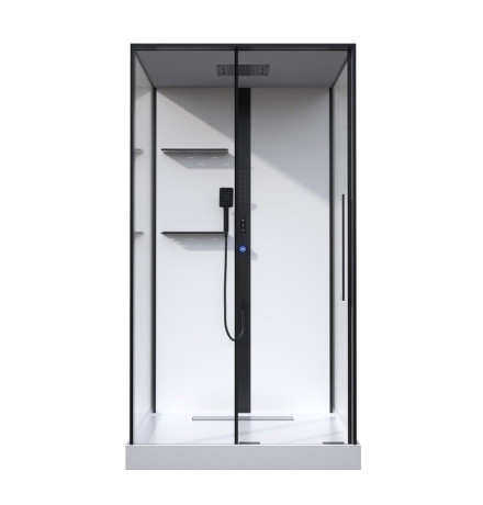 Душевая кабина Black&White Galaxy G8037 (110x80) 