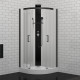 Душевая кабина Black&White Galaxy G8701 (90x90) без крыши