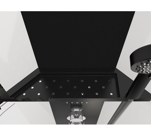 Душевая кабина Black&White Galaxy G8701 (90x90) без крыши