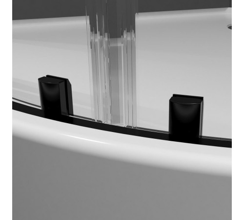 Душевая кабина Black&White Galaxy G8701 (90x90) без крыши