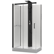 Душевая кабина Black&White Galaxy G8708 (110x80) 