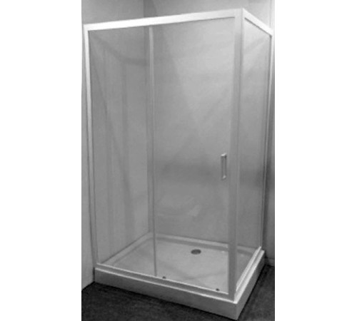 Душевой уголок Coliseum Фиеста T-120 120x80 матовые стекла (000000172)