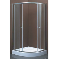 Душевой уголок Coliseum Минор T-80 80x80 тонированное стекло (000000164)
