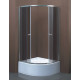 Душевой уголок Coliseum Отлон T-90 90x90 тонированное стекло (000000239)