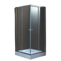 Душевой уголок Coliseum Кварто T-80 80x80 тонированное стекло (000000162)