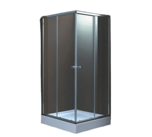 Душевой уголок Coliseum Кварто T-80 80x80 тонированное стекло (000000162)