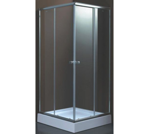Душевой уголок Coliseum Кварто T-80 80x80 тонированное стекло (000000162)