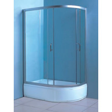 Душевой уголок Coliseum Сатрия T-100 L 100x80 матовые стекла (000000166)