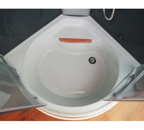 Душевая кабина Coliseum Simple T-100 черная (000000654) 