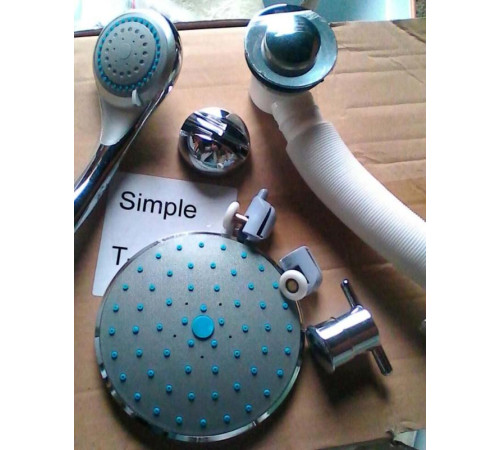 Душевая кабина Coliseum Simple T120 черная R (000000644)