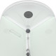 Душевая кабина Domani-Spa Simple high (DS01Sm99HWM00-V1.2) 90x90 матированное стекло / белые стенки с крышей