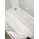 Душевая кабина Domani-Spa Delight 128 20x80 прозрачное стекло / белые стенки с крышей (левая)