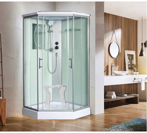 Душевая кабина WeltWasser WW500 NESSE 1002 100x100 (10000003281) 