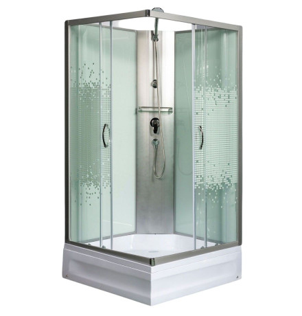 Душевая кабина Мономах Б/К 70/24 S МЗ (70x70)