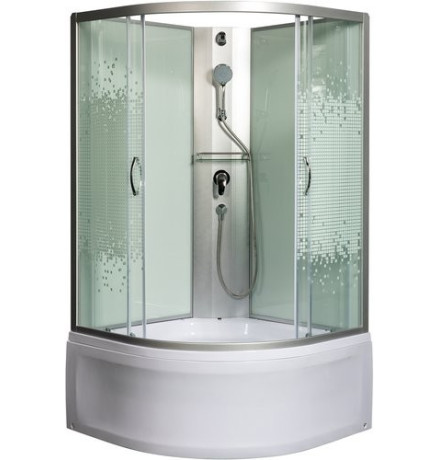 Душевая кабина Мономах XL Б/К 90/44 C МЗ (90x90)