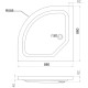 Душевой поддон Triton ПД23 88x88 (000001182)