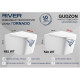 Подвесной унитаз River GUDZON 520 MB (10000014211)