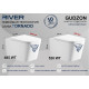 Подвесной унитаз River GUDZON 485 WT (10000013702)