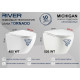 Подвесной унитаз River MICHIGAN 520 WT (10000013705)