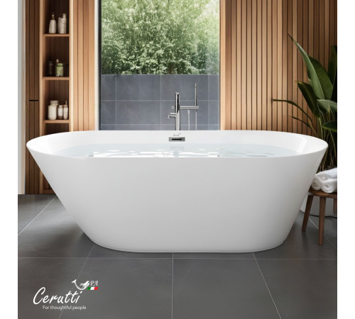 Ванна акриловая Cerutti Como150 CT9900 (150x75)