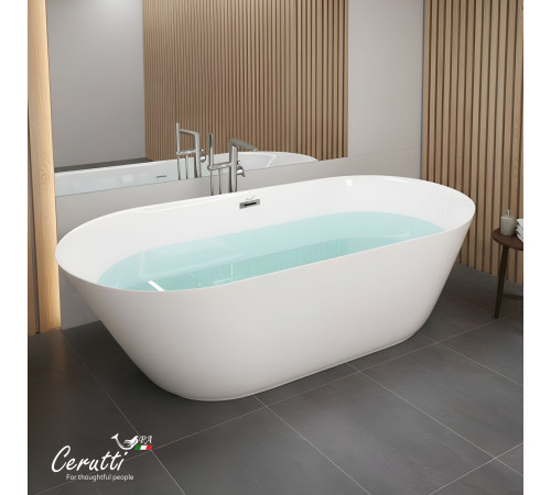 Ванна акриловая Cerutti Como150 CT9900 (150x75)