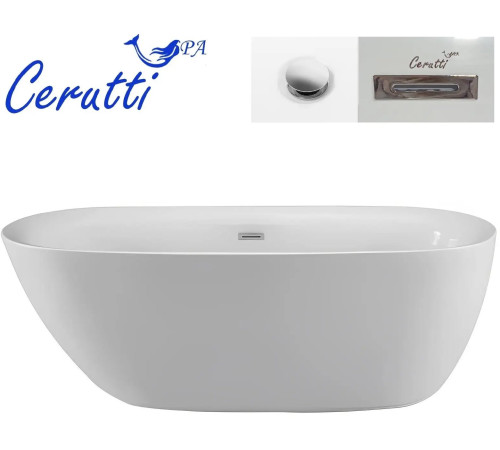Ванна акриловая Cerutti Como150 CT9900 (150x75)
