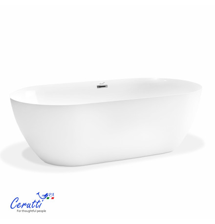 Ванна акриловая Cerutti Skye170 CT10513 (170x75)