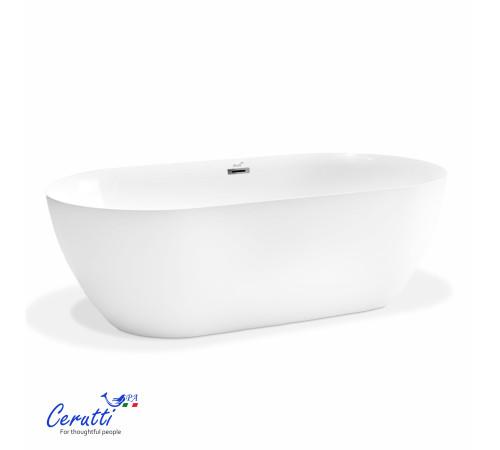 Ванна акриловая Cerutti Skye170 CT10513 (170x75)