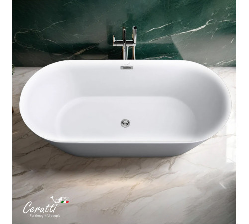 Ванна акриловая Cerutti Skye170 CT10513 (170x75)