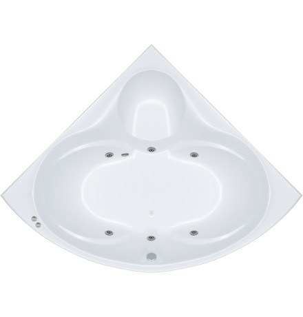 Акриловая ванна гидромассажная Triton Сабина Экстра 160х160 (Щ000000895) базовая
