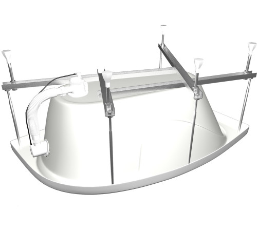 Акриловая ванна Triton Изабель New правая 170х100 (Щ0000048747)