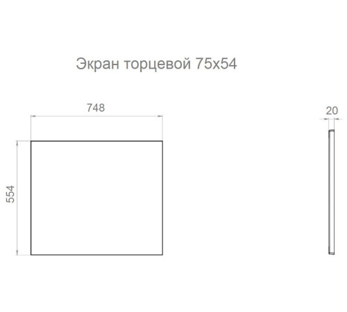 Акриловая ванна Triton Алекса 150х75 (Щ0000049162)
