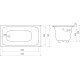 Ванна чугунная Goldman Comfort  150x70  (000000203)