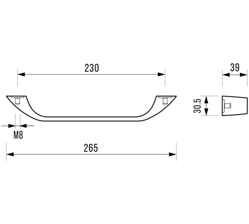 Ванна чугунная Goldman Maxima с ручками 200*85  (000000961)